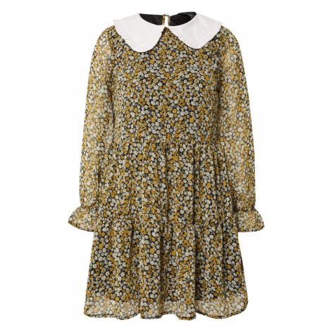 NEW LOOK Košeľové šaty 'DAISY'  horčicová / olivová / čierna / biela