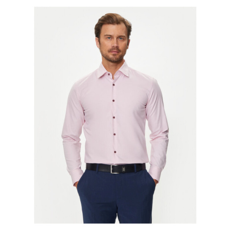 Boss Košeľa 50519867 Ružová Slim Fit Hugo Boss