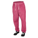 Women's fuchsia sweatpants in spray