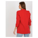 Červené elegantné sako DHJ-MA-7684.15P-red