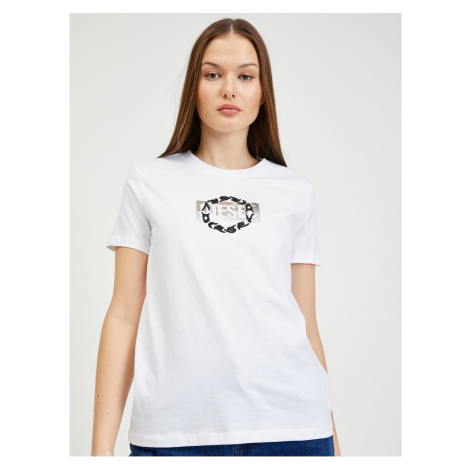 White women's T-shirt Diesel Sily - Women