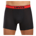 3PACK pánske boxerky Levis čierné (701229549 001)