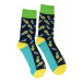 Pánske žlto-zelené ponožky BELIE