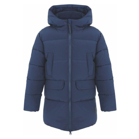 Chlapčenský zimný kabát LOAP TOTORO modrý