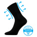 Boma Zdrav Unisex zdravotné ponožky - 1 pár BM000000627700101267x čierna