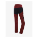 Červené pánske softshellové nohavice ALPINE PRO Span