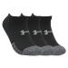 Ponožky UNDER ARMOUR 3 PACK-UA Heatgear NS -BLK