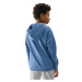 Chlapčenská turistická mikina s kapucňou 4F JUNIOR SWEATSHIRT-4FJWSS24TSWSM0933-33S-BLUE