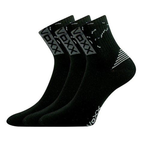 VOXX Codex ponožky čierne 3 páry 100297
