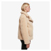 Bunda Urban Classics Ladies Sherpa Biker Jacket Unionbeige