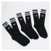 adidas Originals 3Pack Solid Crew Sock černé / bílé