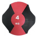 SHARP SHAPE MEDICINE BALL 4KG Medicinbal, červená, veľkosť
