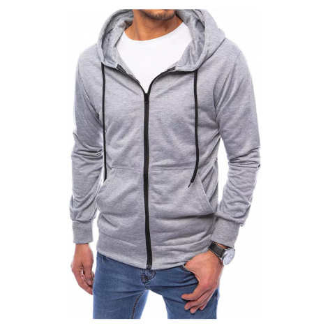 Grey men's Dstreet zipper sweatshirt