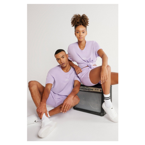 AC&Co / Altınyıldız Classics Unisex Lilac Standard Fit Regular Cut Cotton Shorts with Pockets, S