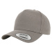 5-Panel Curved Classic Snapback Grey