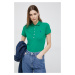 Polo tričko Polo Ralph Lauren dámsky,zelená farba,211870245
