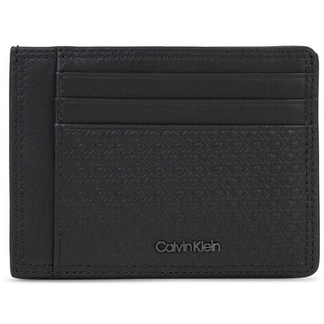 Calvin Klein Puzdro na kreditné karty Minimalism Id Cardholder K50K510906 Čierna