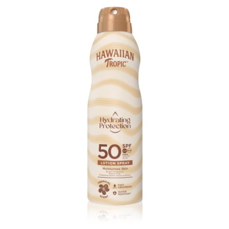 Hawaiian Tropic Hydrating Protection Lotion Spray opaľovací sprej SPF 50