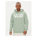 Vans Mikina Mn Vans Classic Po Hoodie Ii VN0A456B Zelená Regular Fit