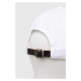 Bavlnená šiltovka Polo Ralph Lauren biela farba, s nášivkou