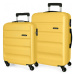 Sada ABS cestovných kufrov ROLL ROAD FLEX Ochre, 55-65cm, 584956D