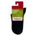 Bambusové ponožky BAMBUS LADIES ANKLE SOCKS - BELLINDA - čierna