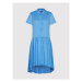 Rinascimento Každodenné šaty CFC0103381003 Modrá Regular Fit