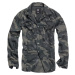 Košele BRANDIT Men Shirt Slim Darkcamo