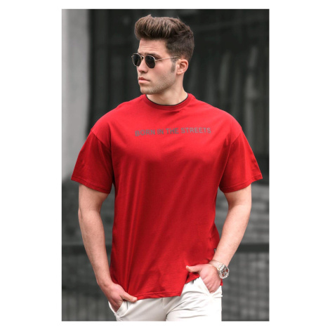 Madmext Claret Red Men's T-Shirt 5219