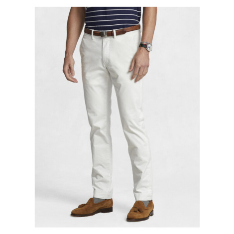 Polo Ralph Lauren Chino nohavice 710704176094 Biela Slim Fit