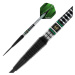 Šípky steel Winmau Sniper Black Edition 23g, 90% wolfram