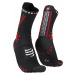 Compressport Pro Racing V4.0 Trail Black/Red T3 Bežecké ponožky