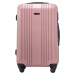 ROSE GOLD SADA CESTOVNÝCH KUFROV KESTRAL KST01, SET OF 3 SUITCASES (L, M, S) WINGS, ROSE GOLD