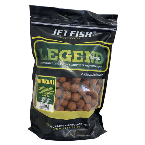 Jet fish boilie legend range biokrill - 250 g 20 mm