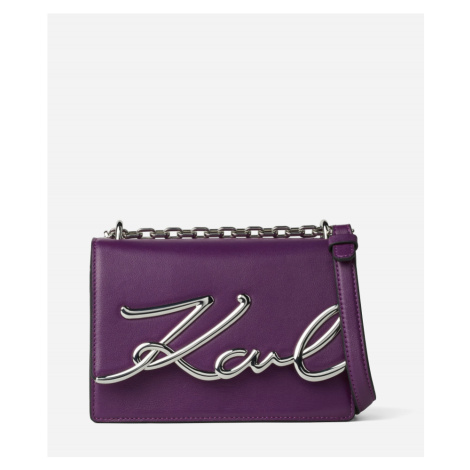 Kabelka Karl Lagerfeld K/Signature Sm Shoulderbag Ružová