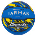 Basketbalová lopta R500 veľkosť 5 na začiatky pre deti do 10 rokov modrá