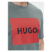 Hugo Tričko Dulive222 50467952 Zelená Regular Fit