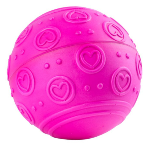 Masážná loptička Sportago 12 cm, ružový