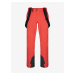 Červené pánske softshellové lyžiarske nohavice Kilpi RHEA