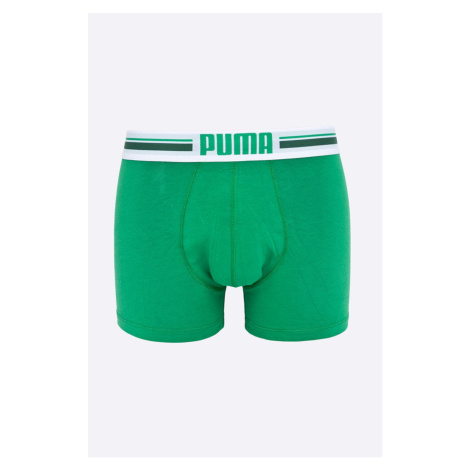 Puma - Boxerky Puma Placed logo boxer 2p green (2-pak) 90651904