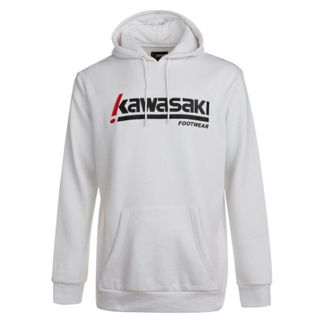 Kawasaki  Killa Unisex Hooded Sweatshirt K202153 1002 White  Mikiny Biela