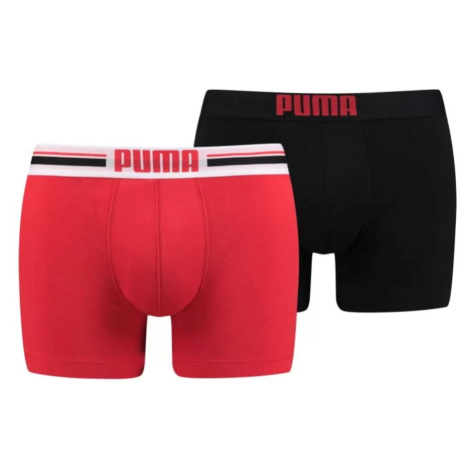 PUMA Pán. boxerkové šortky Placed Logo B Farba: Ružová