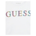 Guess Tričko J4RI33 K8VA3 Biela Boxy Fit