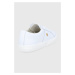 Kožená obuv Lauren Ralph Lauren Janson II biela farba, na plochom podpätku, 802831000000