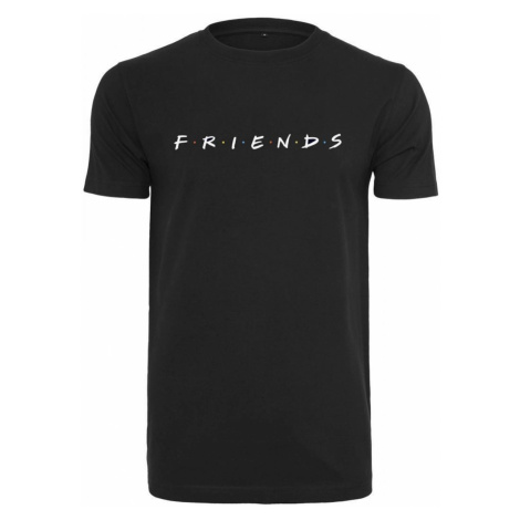 Black T-shirt with friends logo