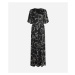 Overal Karl Lagerfeld Printed Jumpsuit Circle Aop Black/White