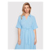 Selected Femme Každodenné šaty Rhonda 16083419 Modrá Regular Fit