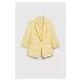 Women's blazer MOODO - light yellow