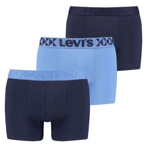3PACK Men's Boxers Levis Blue Levi´s