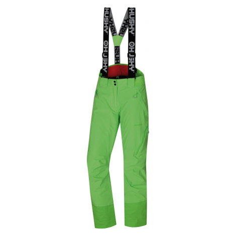 Women's ski pants HUSKY Mitaly neon green